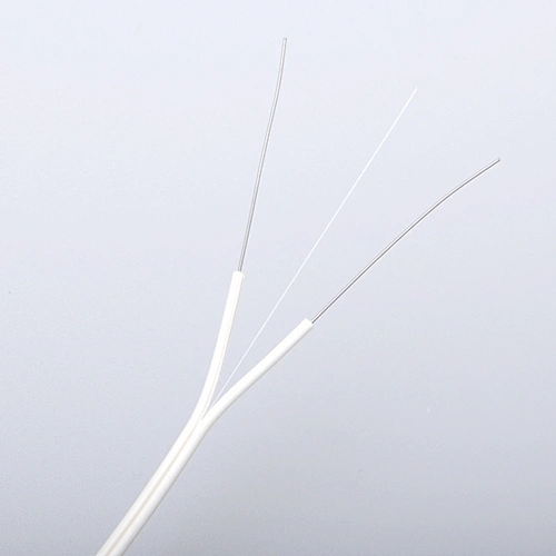 FTTH 1 core self-supporting outdoor 2 steel wire optical cables 2000M single core drop optical fiber cable